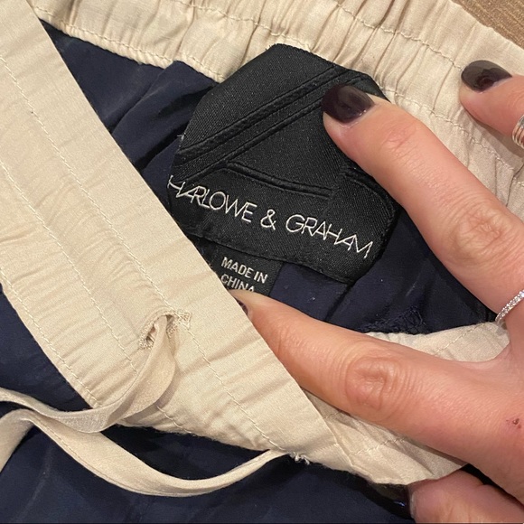 HARLOWE & GRAHAM Drawstring Pant/Trouser, Medium in great condition. - Picture 5 of 9